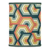 Retro 60s Geometric Pattern Lamp Shade (Right)