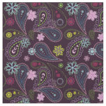 Retro 60's Paisley  DIY Mask Fabric