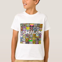 Retro 60s Psychedelic Shalom LOVE Apparel Gifts