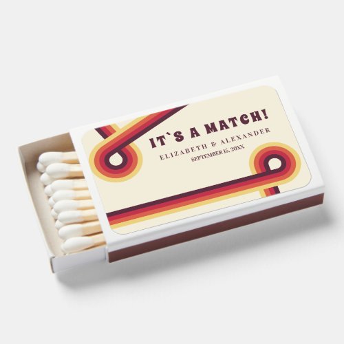 Retro 60s Vintage Colors  Its a Match Matchboxes