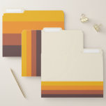 Retro 60s vintage pattern file folder<br><div class="desc">Choose a retro and vintage for your stationery. Classic yet modern and trendy,  it will suit all your needs.</div>