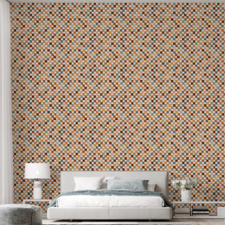 Retro 70s 60s Pattern Wallpaper