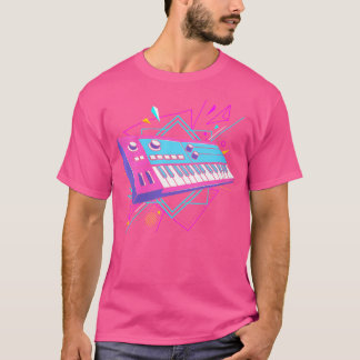 Retro 70S 80S Dj Edm Techno Rave T-Shirt