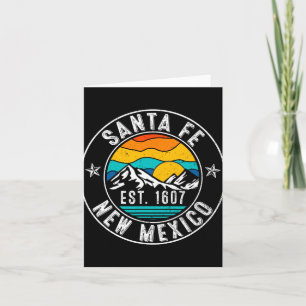 Retro 70s 80s Santa Fe New Mexico Nm Card