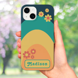 Retro 70s Arch add Name Case-Mate iPhone 14 Case