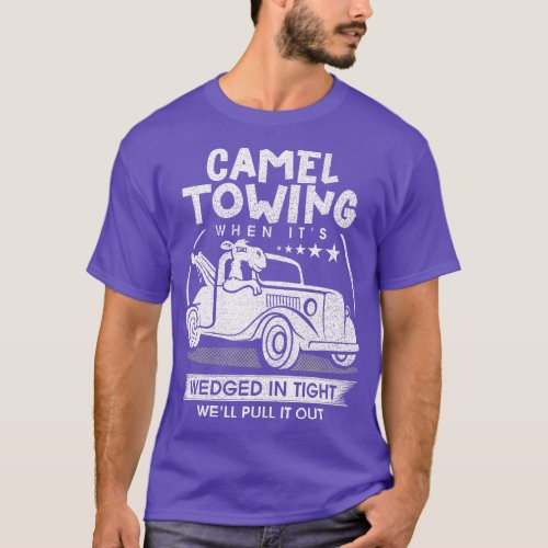 Retro 70s Camel Towing Services Vintage Tow Truck  T_Shirt