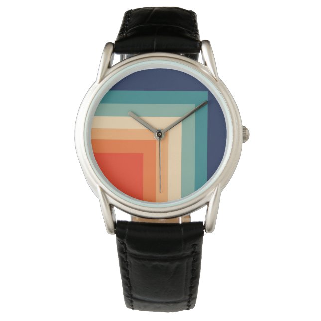 Retro 70s Color Pallet Watch (Front)