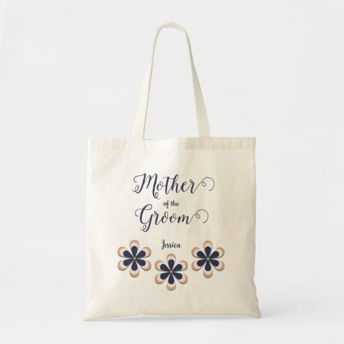 Retro 70s Flower Power_Todays Mother of the Groom Tote Bag