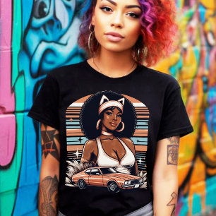 Retro 70s Girl T-Shirt