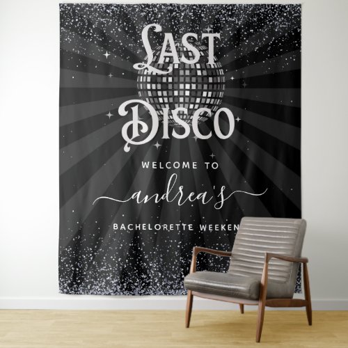 Retro 70s Last Disco Bachelorette Party Weekend Tapestry