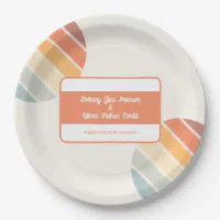 Wedding paper clearance plates and napkins