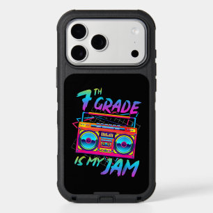 Retro 80s 7th Grade Is My Jam Back To School iPhone 17 Pro Max Case