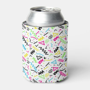 RETRO POP GROUPS DRINKS CAN COOLER PERSONALISED FREE OF CHARGE 