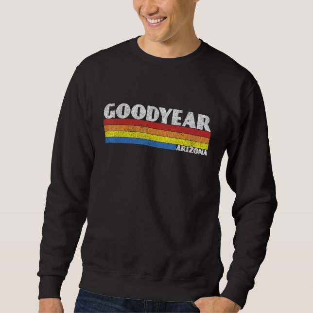 Retro 80s Arizona AZ Souvenir Goodyear Sweatshirt (Front)