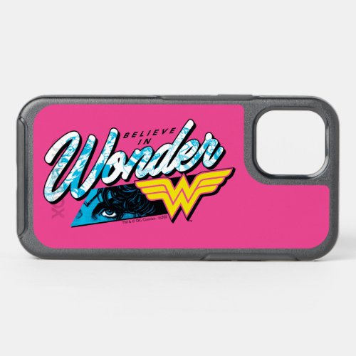 Retro 80s Believe In Wonder Graphic OtterBox Symmetry iPhone 12 Case