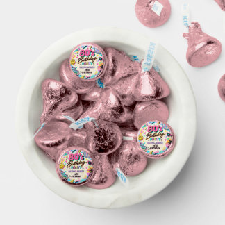 Retro 80s Birthday Hershey®'s Kisses®
