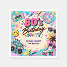 Retro 80s Birthday