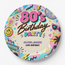 Retro 80s Birthday