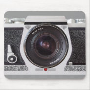 Retro 80s Camera Effect On A Mouse Mat at Zazzle