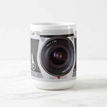 Retro 80s Camera Effect On Tea Or Coffee Mug by DigitalDreambuilder at Zazzle