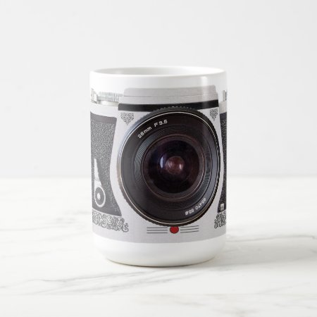 Retro 80s Camera Effect On Tea Or Coffee Mug
