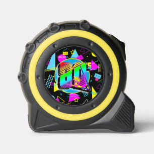 RETRO 80S CASSETTE TAPE SHAPE TAPE MEASURE