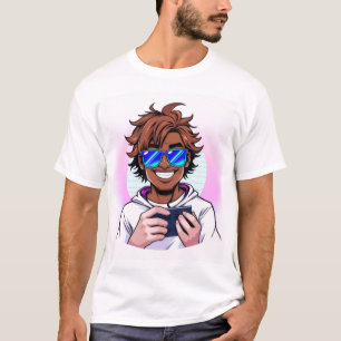 Retro 80s Gamer – Vaporwave Style Vector T-Shirt