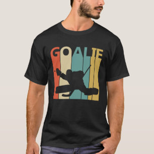 Retro 80s ice hockey goalkeeper T-Shirt