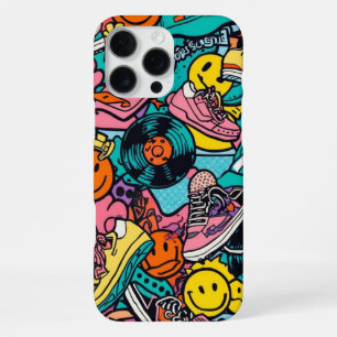Retro 80s Music Lover iPhone 16 Pro Max Case