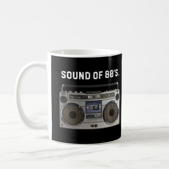 Retro 80s Music Mug (Left)