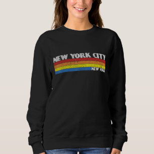 Retro 80s New York City NY Souvenir Sweatshirt