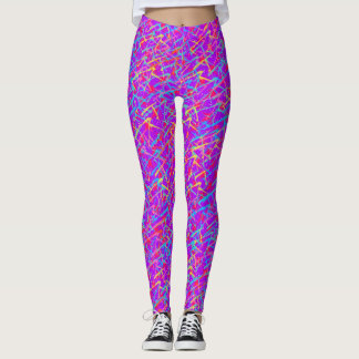 Retro 80s party leggings