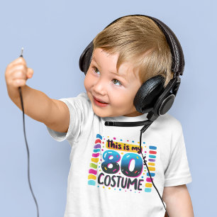 Retro 80's Party Toddler T-shirt