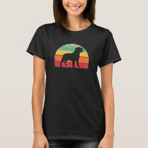 Retro 80s Pitbull Dog Lover T-Shirt