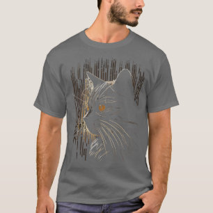Retro 80s Style Cat Gifts Vintage Cat 1 T-Shirt