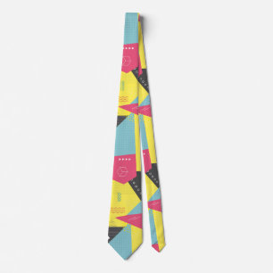Retro 80's Style Tie