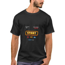 Retro 8-Bit Arcade START Screen Pixel Art Gamer 