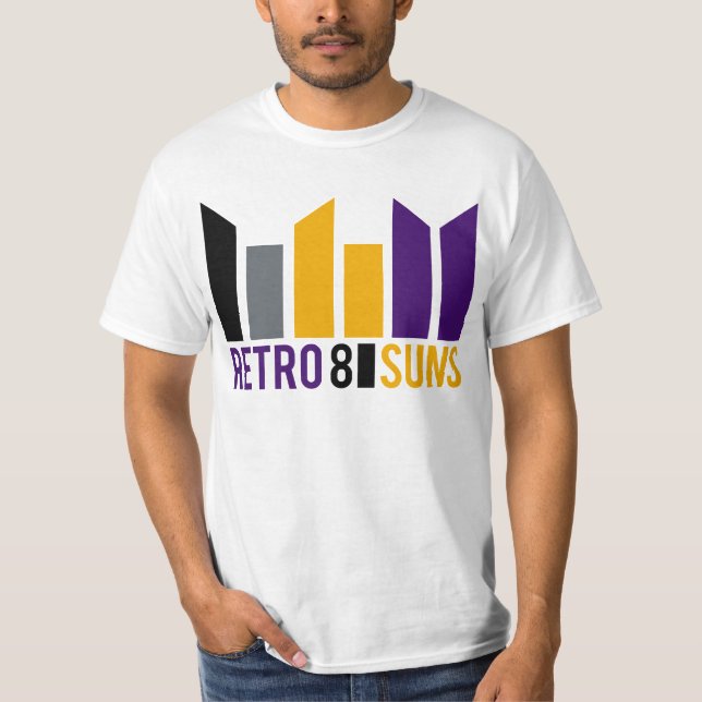retro 8 suns T-Shirt (Front)
