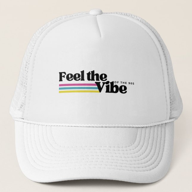 Retro 90s Game Console Hat | Vintage Gamer Cap (Front)