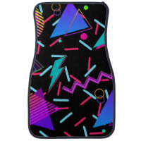 Retro 90s Nostalgic Floor Car Mats
