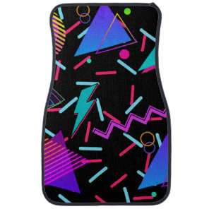 Retro 90s Nostalgic Floor Car Mats