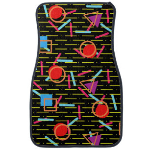 Retro 90s Nostalgic Floor Car Mats