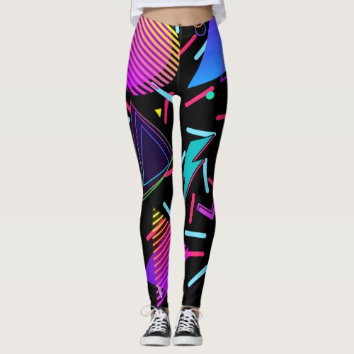 Retro 90s Nostalgic Leggings