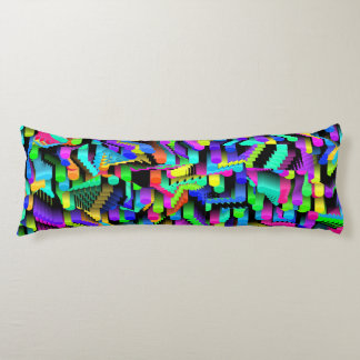 RETRO 90S PATTERN BODY PILLOW