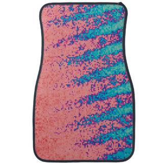 Retro 90's Pixel Art Set of Car Mats