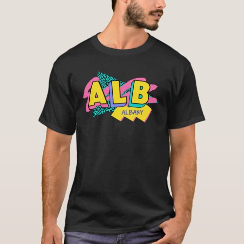 Retro 90s Style Albany New York Shirt