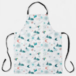 Retro A Go-Go Christmas Apron