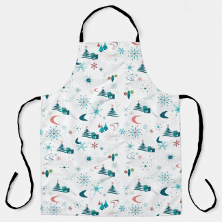 Retro A Go-Go Christmas Apron