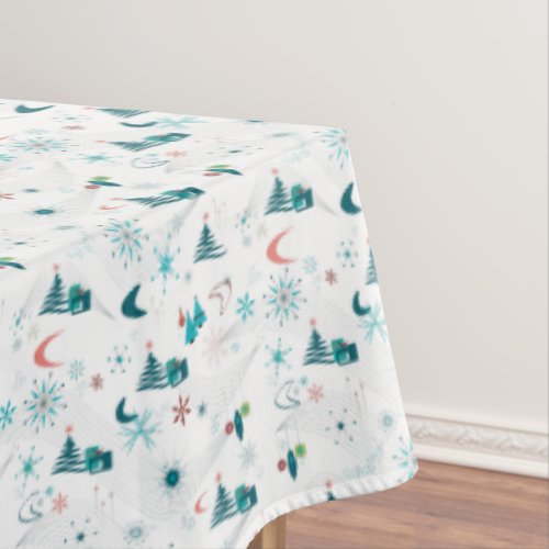 Retro A Go_Go Christmas Tablecloth