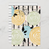 Retro, abstract flowers (Front/Back)
